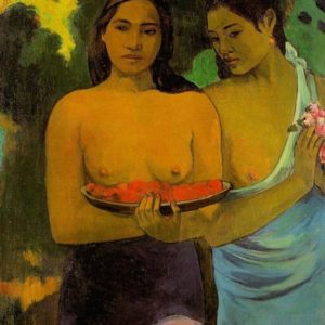 Painting of nude wild women Main Image