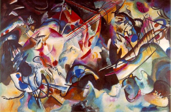 Photo of Composition VI by Wassily Kandinsky canvas print