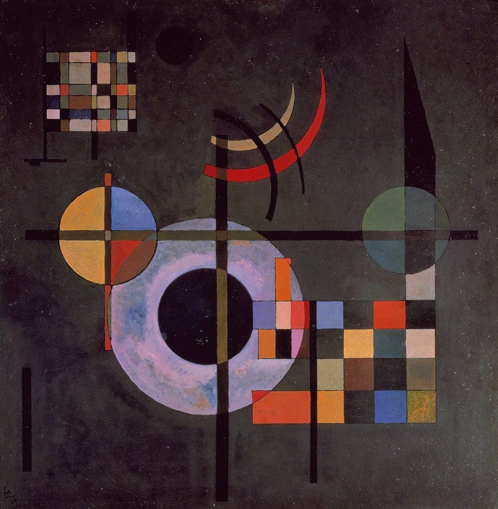 Photo of Picture of Counter Weights by Wassily Kandinsky