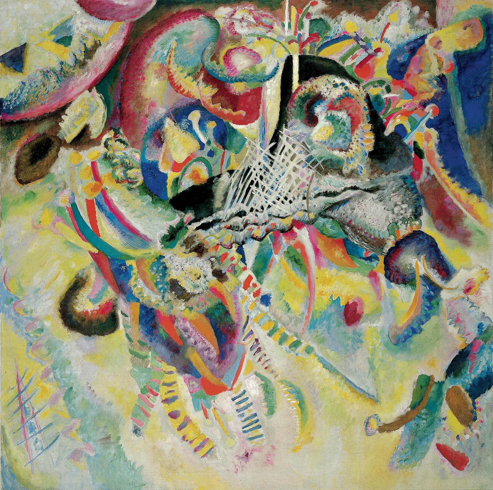Photo of Fugue by Wassily Kandinsky Lavel Art