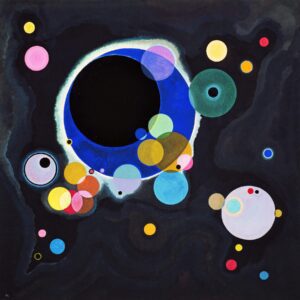Photo of Several Circles by Wassily Kandinsky Print