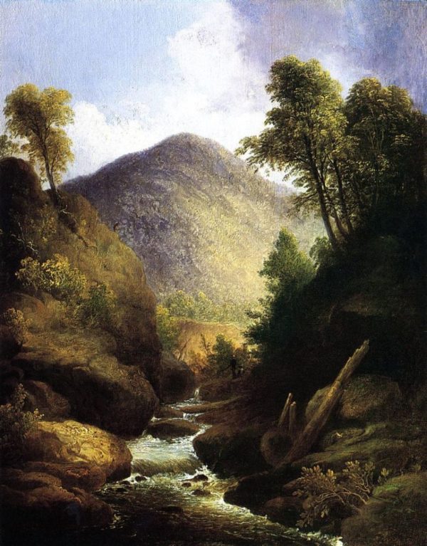Photo of At the Waterfall painting