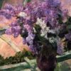 Photo of Lilacs in a Vase Painting