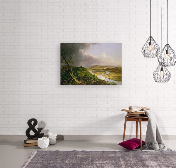 Photo of Oxbow painting in modern living room
