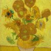 Photo of Sunflowers Painting