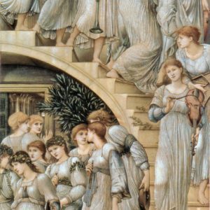 Photo of the Golden Stairs Painting by Edward Burne jones