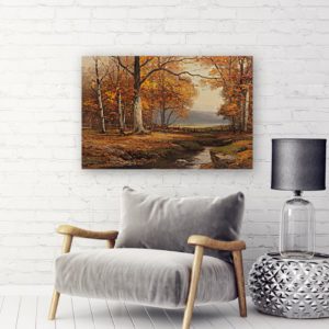 Photo of Autumn Painting in Living Room