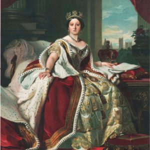 Photo of Queen Victoria Painting