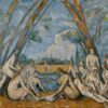 Photo of Bathers Painting by Cezanne