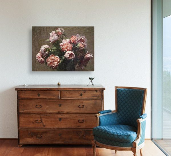 Photo of Painting of Peonies
