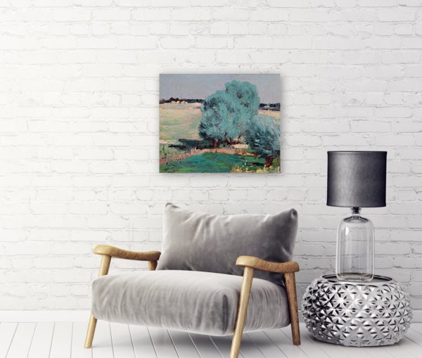 Photo of chiajna-willows painting wall art canvas print Lavelart