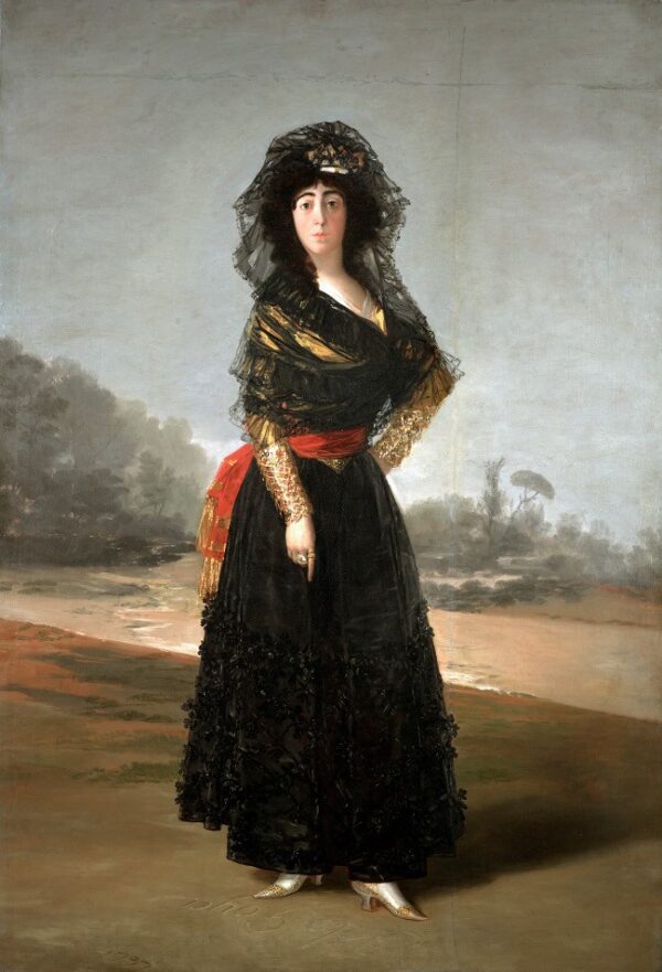 Photo of Goya Duchess Painting Waterproof Print on Canvas for Sale