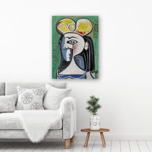 Photo of Picasso Painting in Modern Living Room
