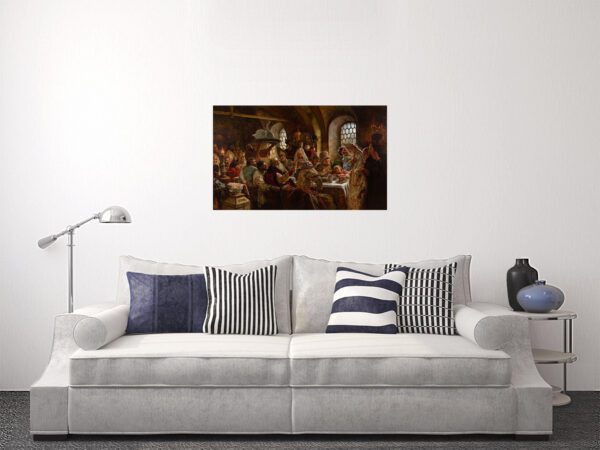 Photo of Feast Painting in modern living room 3