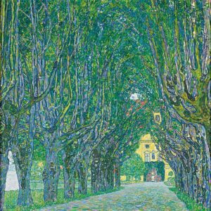 Photo of Avenue in Schloss Kammer Park by Gustav Klimt