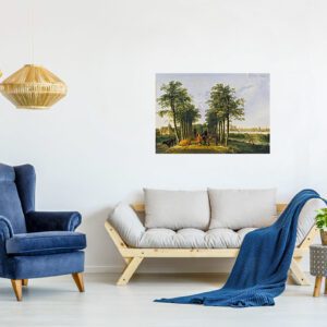 Photo of Avenue at Meerdervoort Painting in modern living room