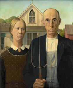 Photo of «American Gothic.»