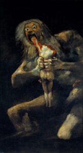 Photo of «Saturn devouring his son,» Francisco Goya