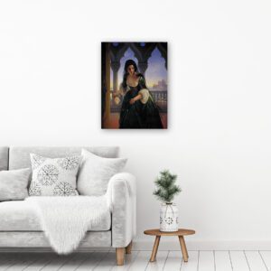 Photo of Beautiful woman in living room