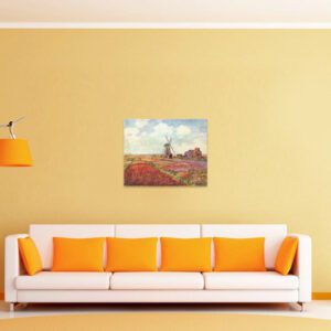 Photo of Fields of Tulips in Holland Print