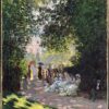 Photo of the Parc Monceau Photo Print Canvas