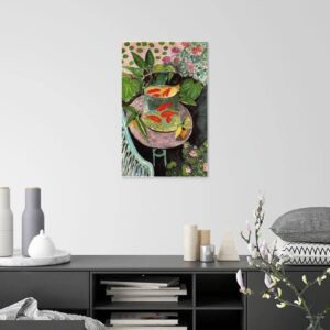 Photo of Goldfish Print on Canvas 2