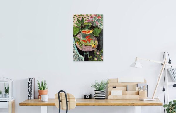 Photo of Goldfish Print on Canvas 3