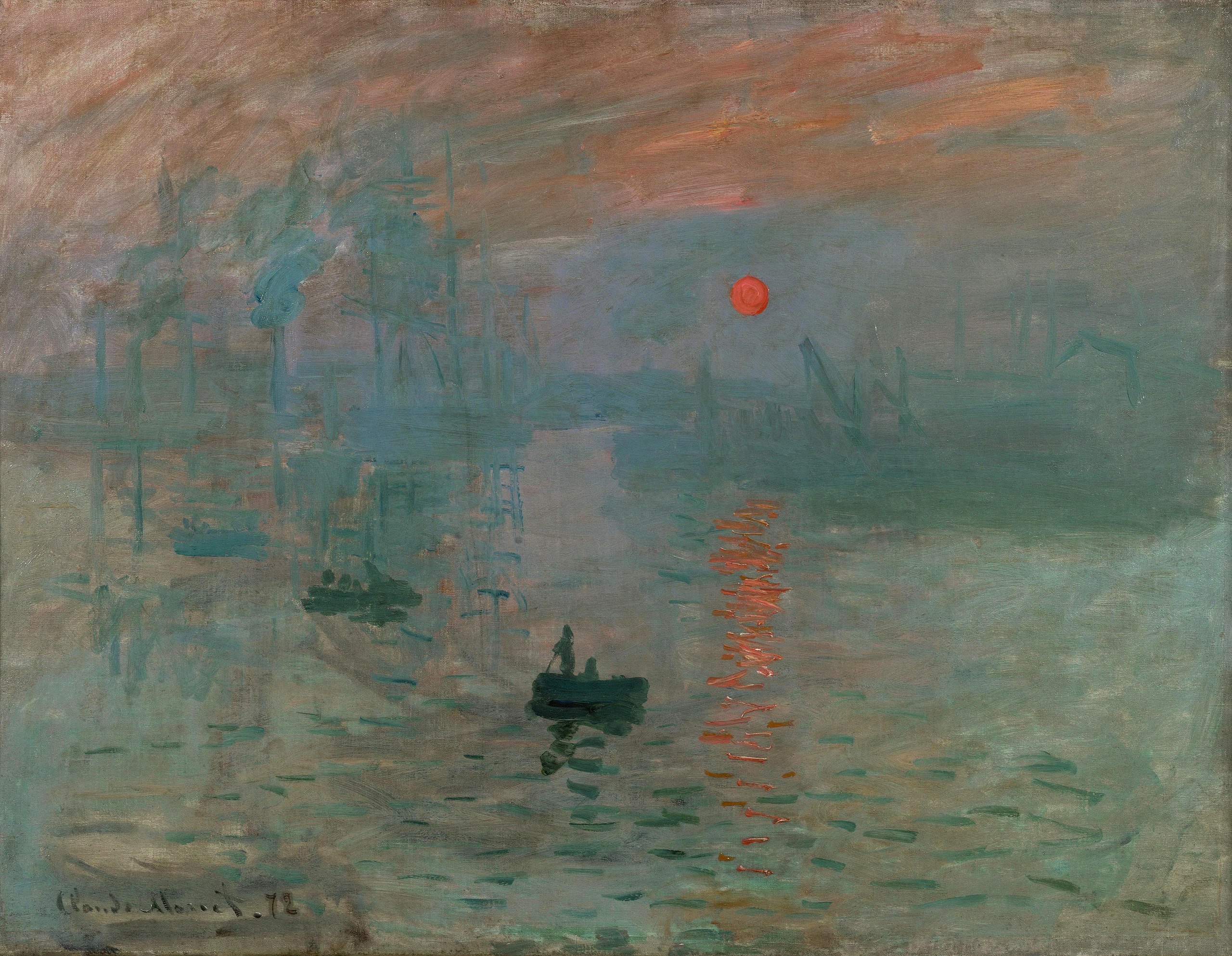 Impression, Sunrise Claude Monet