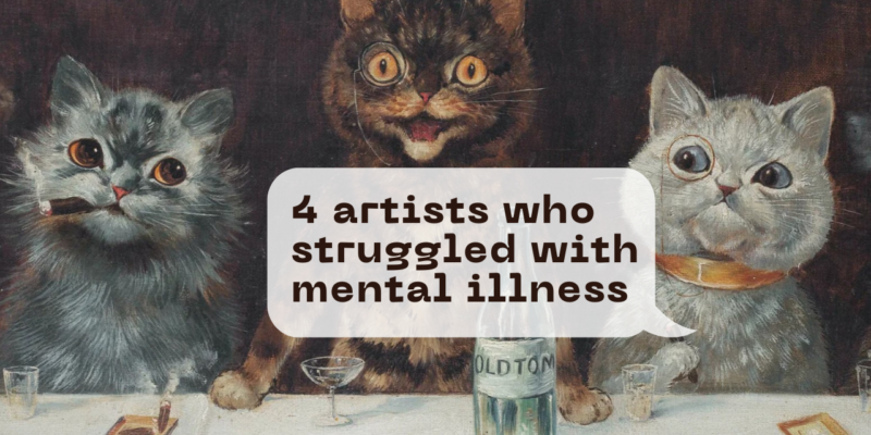 4 artists who struggled with mental illness first