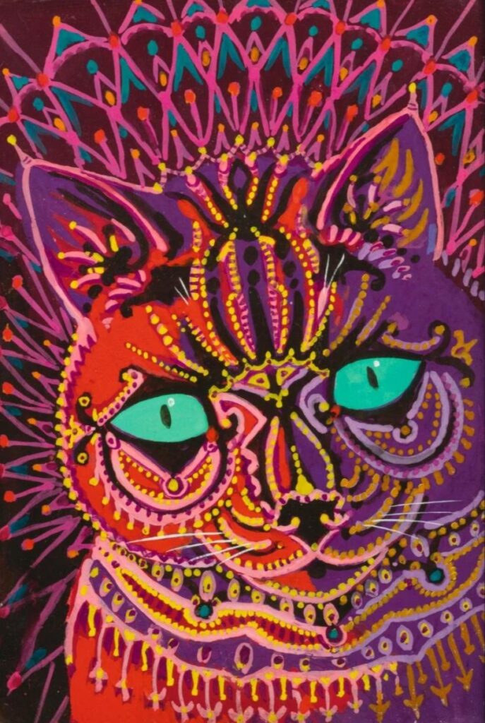 Louis Wain, kaleidoscope cat