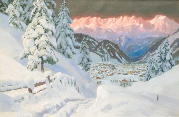 Kitzbuhel Art Print Winter